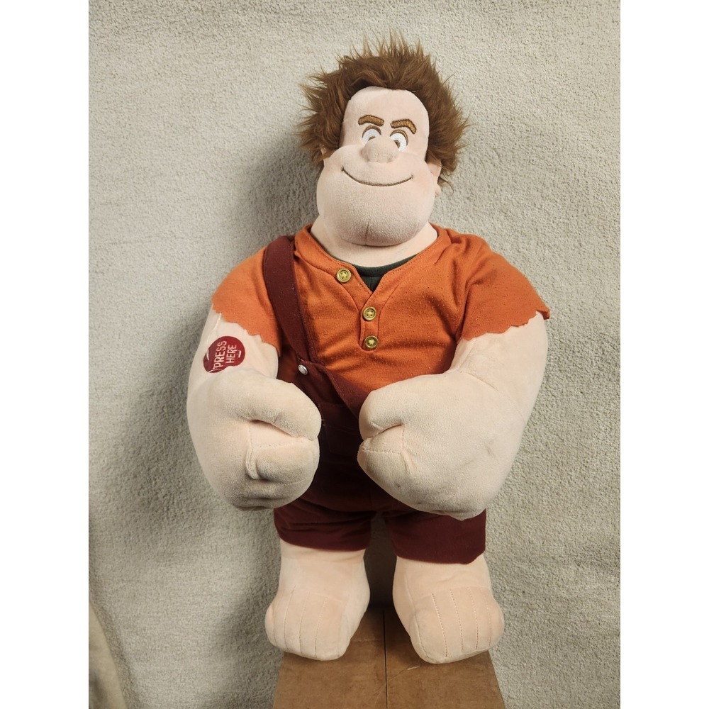 Large Wreck It Ralph Plush Ralph Stuffed  Toy
